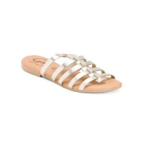 GINGI Gold Made In Italy Leather Sandals